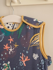 Tutti Bambini Blue Baby Sleeping 6-18 Months Bag - Image 4 of 6