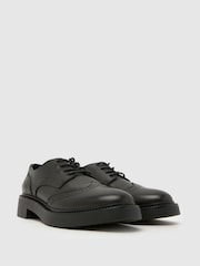 Schuh Lashes Leather Lace Up Shoes - Bild 2 av 4