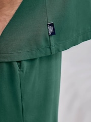 Chelsea Peers Green TENCEL™ Modal Crew Neck Short Pyjamas Set - Image 5 of 6