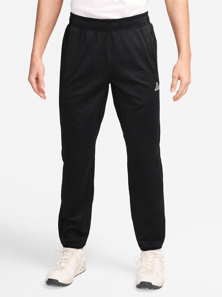 Nike Black ACG Wolf Grid Running Joggers - Image 1 of 3 Nike Black ACG Wolf Grid Running Joggers - Image 1 of 3