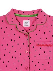 Chelsea Peers Pink Watermelon Print Short Pyjamas Set - Image 8 of 8