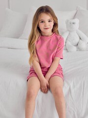 Chelsea Peers Pink Fiesta Graphic Print Short Pyjamas Set - Image 6 of 9