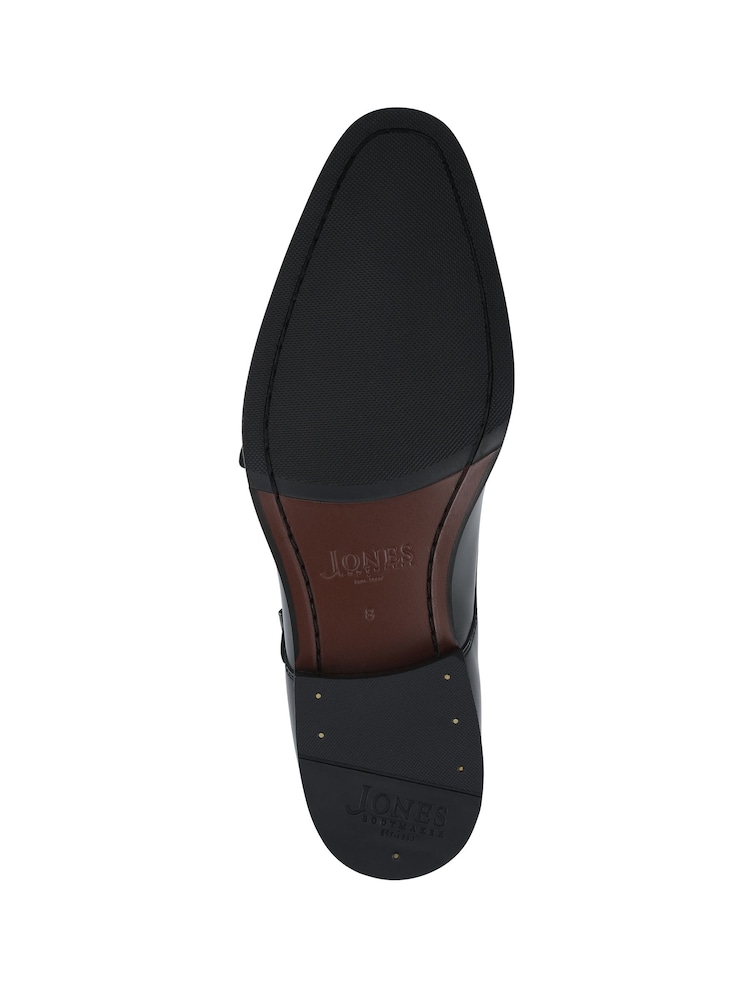 ブラック - Jones Bootmaker Naveen スマート レザー モンクストラップ シューズ - 画像 6 / 6