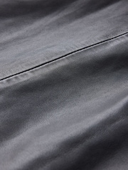 CERENE Blythe Black Real Leather Cape Jacket - Image 9 of 10