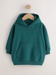 Dark Green Soft Touch Hoodie (3mths-7yrs) - Image 1 of 4