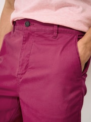 Crew Clothing Red Bermuda Stretch Chino Shorts - Image 4 of 5