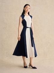 Hobbs Blue Andrea Dress - Image 1 of 5