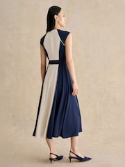 Hobbs Blue Andrea Dress - Image 3 of 5
