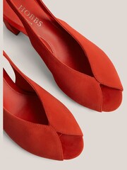 Hobbs Red Carla Sandals - Image 4 of 6