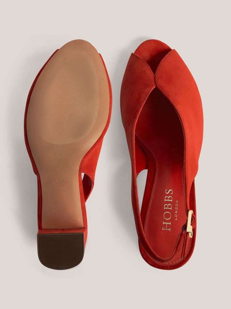 Hobbs Red Carla Sandals - Image 6 of 6
