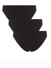 Hunkemoller Black Brazilian Kira Knickers 3 Pack - Image 5 of 5