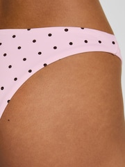 Hunkemöller Pink Highleg Alicante Bikini Bottoms - Image 3 of 5