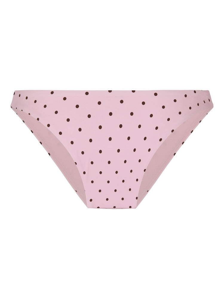 Hunkemöller Pink Highleg Alicante Bikini Bottoms - Image 5 of 5