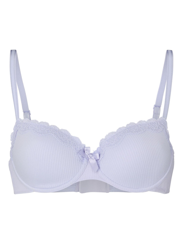 Hunkemoller Purple Lola Padded Underwired Bra - Image 3 of 3 Hunkemoller Purple Lola Padded Underwired Bra - Image 3 of 3
