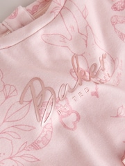 Baker by Ted Baker Frill Long Sleeve Jersey Dresses 2 Pack - Image 6 of 6