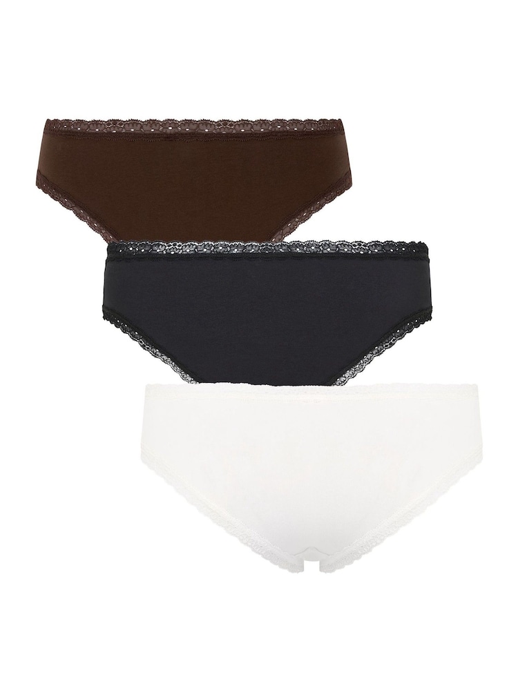Hunkemoller Georgia Knickers 3 Pack - Image 5 de 5