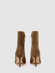 Atelier Suede Heeled Ankle Boots - Image 4 of 5