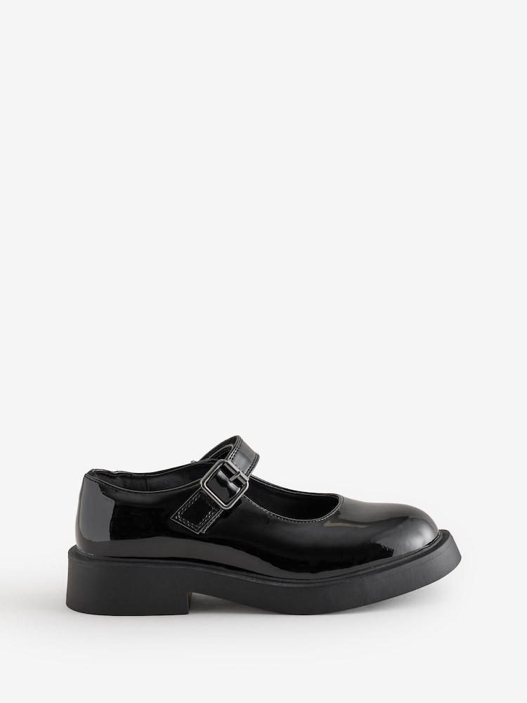 Schuh Black Lousia Mary Jane Shoes - Image 1 of 1