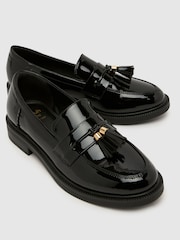 Schuh Black Lucy Tassel Loafers - Image 3 of 4