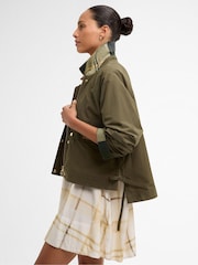 Barbour® Green Medland Showerproof Jacket - Image 3 of 7