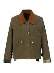 Barbour® Green Medland Showerproof Jacket - Image 7 of 7