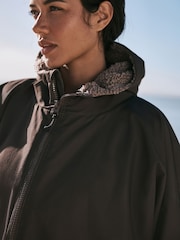 Chocolate Brown Active Swim Changing Robe - Image 7 of 7