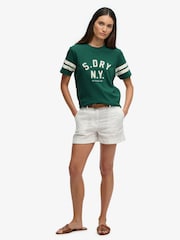 Superdry Green Country Club Applique T-Shirt - Image 4 of 7
