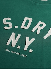 Superdry Green Country Club Applique T-Shirt - Image 7 of 7