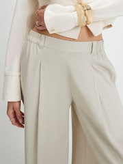 River Island Off White Tailored Joggers - Image 4 of 4