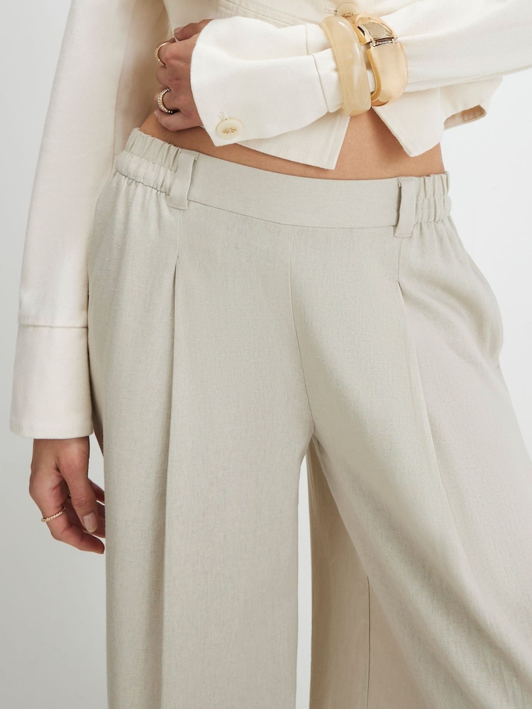River Island Off White Tailored Joggers - Image 4 of 4 River Island Off White Tailored Joggers - Image 4 of 4