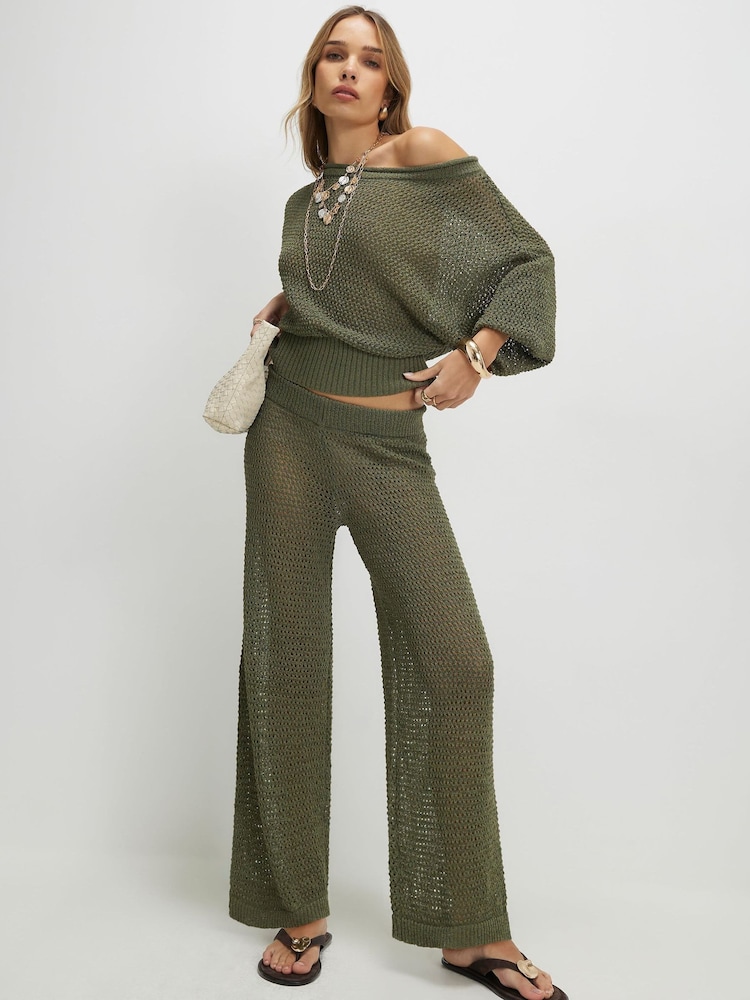 River Island Open-Stitch One-Shoulder-Top - Bild 4 von 4