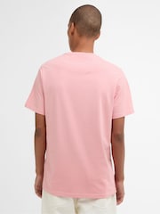 Barbour Pink Essential Sports T-Shirt - Image 3 of 5
