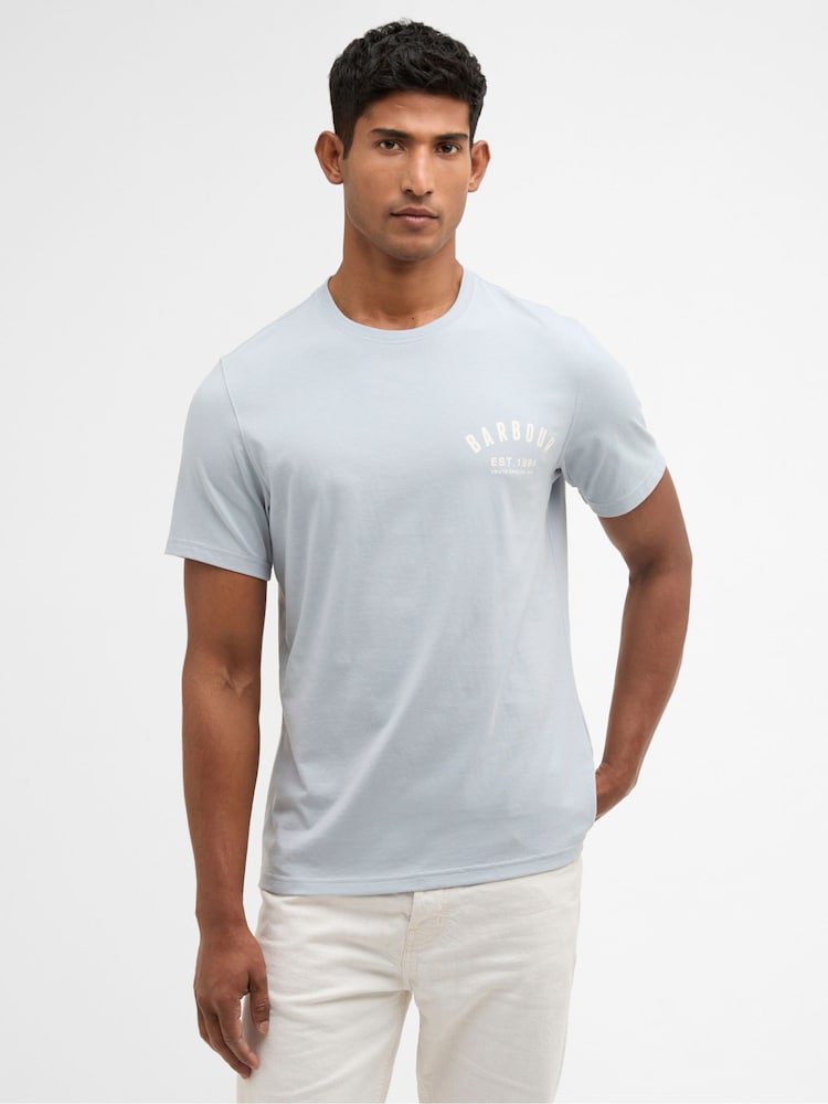Barbour Blue Preppy T-Shirt - Image 1 of 5