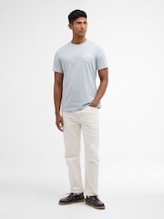 Barbour Blue Preppy T-Shirt - Image 3 of 5