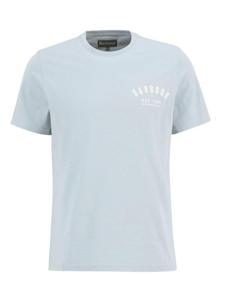 Barbour Blue Preppy T-Shirt - Image 5 of 5