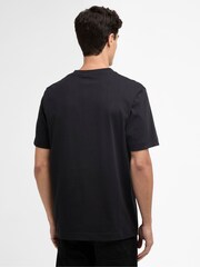 Barbour® International Black Piston Graphic  T-Shirt - Image 2 of 5