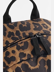 Personalised Leopard Print Backpack by Loveabode - Image 2 of 5