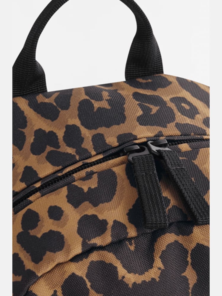 Personalised Leopard Print Backpack by Loveabode - Image 2 of 5