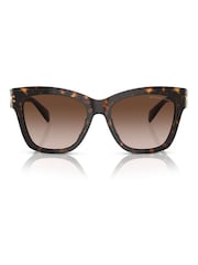 Michael Kors Black Empire Square Sunglasses - Image 1 of 5