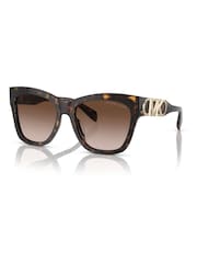 Michael Kors Black Empire Square Sunglasses - Image 2 of 5