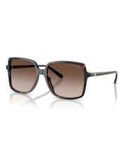 Michael Kors Red Isle Of Palms Square Sunglasses - Image 2 of 5