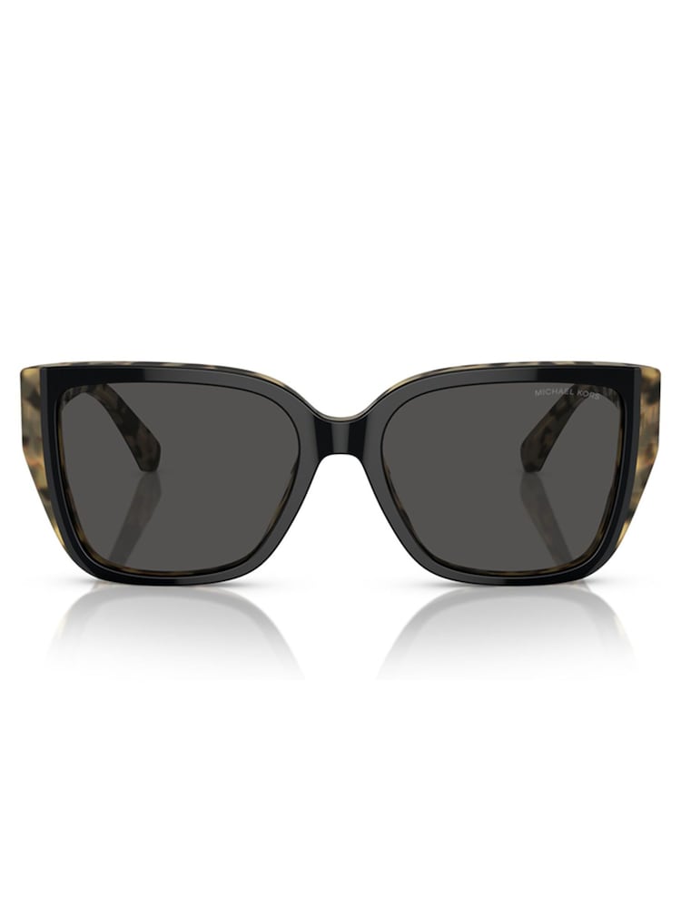 Michael Kors Black Acadia Square Sunglasses - Image 1 of 5 Michael Kors Black Acadia Square Sunglasses - Image 1 of 5