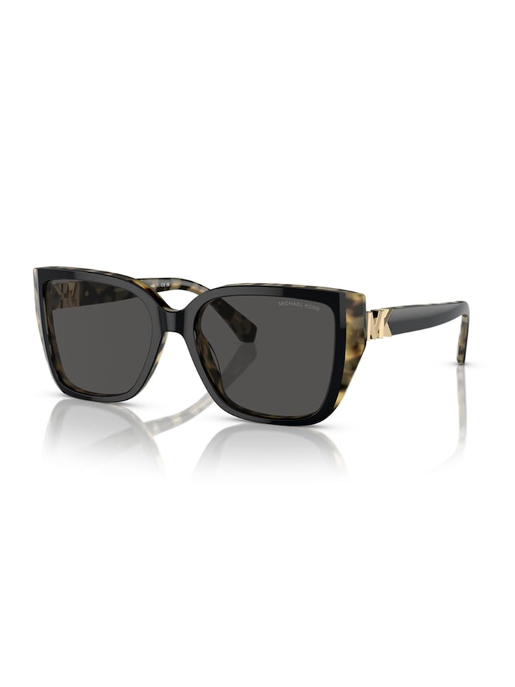 Michael Kors Black Acadia Square Sunglasses - Image 2 of 5 Michael Kors Black Acadia Square Sunglasses - Image 2 of 5