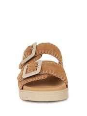 Gabor Brown Elspeth Buckle Mules - Image 4 of 5