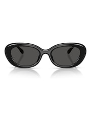 COACH Black Oval Sunglasses - Image 1 of 5