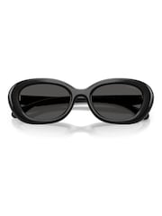 COACH Black Oval Sunglasses - Image 2 of 5