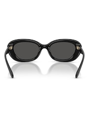 COACH Black Oval Sunglasses - Image 5 of 5