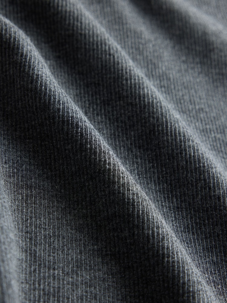 Grey/Charcoal/Black/White - Набор из 4 топов на бретелях в рубчик с кружевной отделкой The Set - Изображение 7 7
