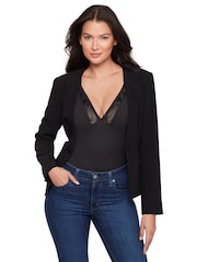 Miraclesuit Black Modern Romance Shaping Bodies With Firm Tummy Control With Lace Detail - Image 5 of 5