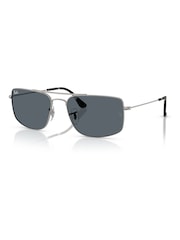 Ray Ban Grey Explorer 3 Square Sunglasses - Image 3 of 5